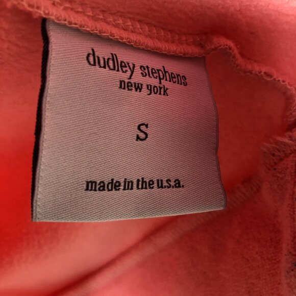 Dudley Stephens Park Slope Turtleneck Hip Length Fleece Pink Small - Picture 4 of 6